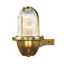 Lampe bateau en laiton côtelé IP64 élégant maritime E27 Premium Lampe murale extérieure Maison balcon