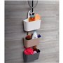 meberg LA05 Panier de douche en plastique à suspendre / rangement pour salle de bain et cuisine