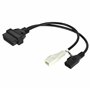 vhbw OBD2 - Câble Adaptateur pour Appareil de Diagnostic OBD pour Tous Les modèles Audi