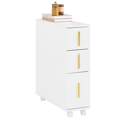 SoBuy Armoire Toilettes WC Support Papier Toilette Meuble de Salle de Bain