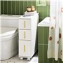 Armoire de Salle de Bain sur roulettes
