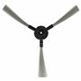 vhbw Brosse latérale compatible avec Nestor E.Ziclean Furtiv robot aspirateur - noir/blanc