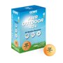 GEWO AWR Outdoor 40+ Balle de Tennis de Table d'extérieur