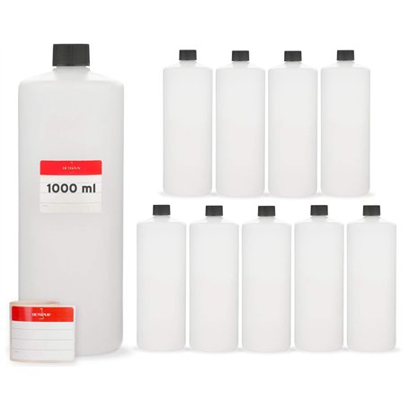 Octopus 10 x Bouteilles en Plastique de 1000 ML