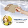 VIOKS Lot de 10 sacs d'aspirateur de rechange pour Kärchеr 6.904-322.0 Kärchеr - Sacs d'aspirateur industriels Kärchеr WD2