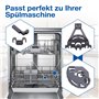 Kit de rangement de rechange pour panier inférieur Siemens 00418675 418675