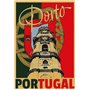 Schatzmix Porto Portugal Plaque Murale en métal Motif Sign Multicolore 20 x 30 cm