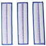 vhbw Lot de 3 Lingettes (tampon en microfibre) carrelage pour Thomas Multi Clean X10 Parquet Aqua+, X7 Aqua+