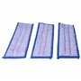 vhbw Lot de 3 Lingettes (tampon en microfibre) carrelage pour Thomas Multi Clean X10 Parquet Aqua+, X7 Aqua+