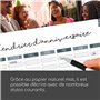 Calendrier d'anniversaire Confetti I DIN A3 I en français indépendant de l'année I Calendrier permanent pour filles femmes burea