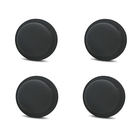 CoverKingz [Lot de 4] Coque en silicone compatible avec AirTags 2021 adhésive - Coque adhésive Air Tag - Support adhésif - Autoc