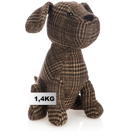 com-four® Butoir de Porte - Support de Porte Lourd - Design de Chien Mignon - Accessoire de Vie Fonctionnel - butoir (Chien Balo