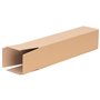 verpacking 20 tubes carton carrés 45 x 11 x 11 cm
