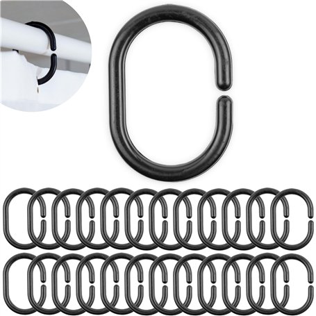Anneaux pour Rideaux de Douche