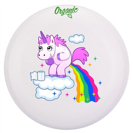Eurodisc 175 g 4.0 Ultimate Bio de Frisbee en Plastique Unicorn (Clouds Blanc)