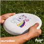 Eurodisc 175 g 4.0 Ultimate Bio de Frisbee en Plastique Unicorn (Clouds Blanc)