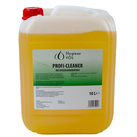 Hygiene VOS Nettoyant professionnel concentré - Bidon de 10 L - universel pour maison