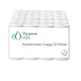 Hygiène VOS 32 rouleaux de cuisine absorbants 3 plis originaux dans un énorme paquet de 8 x 4 rouleaux (32 x 50 feuilles)