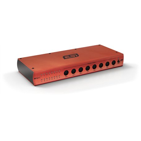 ESI M8U eX | Interface MIDI USB 3.0 16 ports avec hub USB