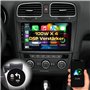 DYNAVIN Android Autoradio GPS pour VW Golf 6: 9 Pouces OEM Radio avec Wireless CarPlay et Android Auto | Head-up Display | Dab+