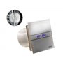Ventilateur CATA E-100 GTH avec clapet anti-retour Minuterie de contrôle de l'humidité - Capteur d'humidité LED - Écran avant en
