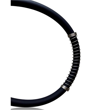 Ressort anti-torsion en acier inoxydable pour tuyau en silicone - Protection anti-torsion pour tuyaux en silicone - 103