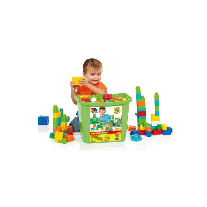 Jeu de construction avec blocs Moltó (90 pcs)