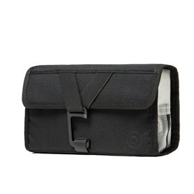 TRAVEL DUDE Trousse de toilette pliable pour homme et femme - Trousse de toilette à suspendre - Trousse de toilette plate et tro