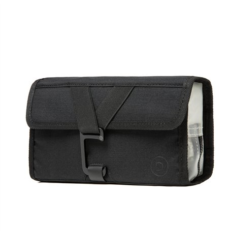 TRAVEL DUDE Trousse de toilette pliable pour homme et femme - Trousse de toilette à suspendre - Trousse de toilette plate et tro