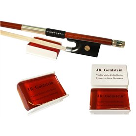 Lot de 2 colophanes en résine pour violon « JR Goldstein » Lot de 2 colophanes en résine pour violon « JR Goldstein »
