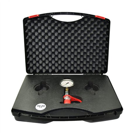 Testeur hydraulique/vérificateur de pression hydraulique 250 bar dans une valise