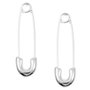 Happiness Boutique Femmes Boucles d'Oreilles Epingle de Sûreté | Boucles d'Oreilles Délicates Bijoux Acier Inoxydable