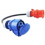 NW Powersolutions NW10008 Raccord 230 V 16 A vers fiche CEE 400 V 16 A 3 x 2