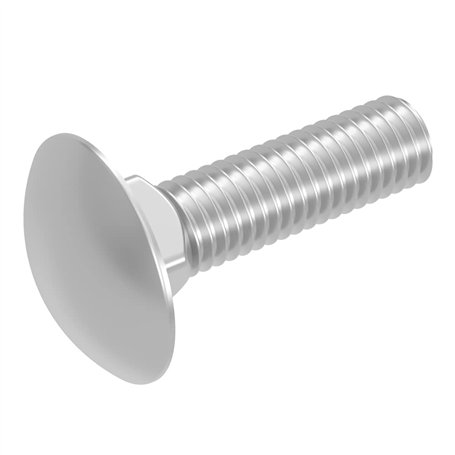 Boulon de carrosserie SECCARO M8 x 30 mm