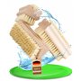FEINHOLZ® brosse à ongles pour les mains en bois (3 pièces) • Brosse à main sans plastique en bois de hêtre • Fabriqué en Europe