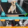 DAISTERN Housse Siège Auto pour Chien, Protection Couverture Siège Arrière Voiture avec 8 Couches de Tissu et Design à Plusieurs