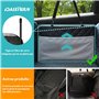 DAISTERN Housse Siège Auto pour Chien, Protection Couverture Siège Arrière Voiture avec 8 Couches de Tissu et Design à Plusieurs