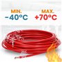 Lapp 4520045 H07V-K 10 mm² Rouge I Câble de câblage I Câble flexible I Fil simple en PVC I Toron 10 mm² I Câblage