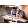 Stagecaptain LH-400 Aide au soudage - Une main secourable pour les travaux de bricolage et de soudure station support - Eponge d