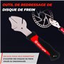 Optio Cycle Ecarteur de Piston de Frein – Rectifieuse Disque de Frein pour Un Réglage Précis | Ecarteur Piston de Frein Velo | R