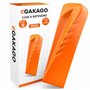 Gakago Coin à fendre pour Le Bois - Coin à fendre Rotatif Puissant avec Un Fort Effet de fendage - Coin à fendre forgé en Acier