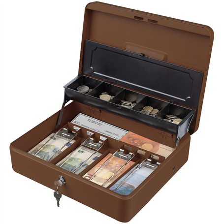 Tera Tiroir Caisse Enregistreuse à Monnaie et Billets Ouverture Manuelle et Automatique