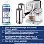Lot de 3 flacons de 1000 ml de nettoyant concentré pour système de lait pour machine à café, mousseur à lait, nettoyant à lait, 