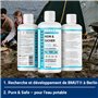 1 x 100 ml de traitement de l'eau potable pour 1000 litres - Empêche les germes - Pur et sûr - Pour caravane, camping, réservoir