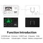 Donner 3 en 1 Accordeur de Guitare Métronome electronique et Générateur de Son avec écran LCD pour Instruments Chromatiques, Gui