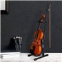 Support violon pliable,avec support pour arceau, support en métal réglable pour trépied pliant et portable, support d'arc archet