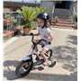 PROMETHEUS BICYCLES Velo Enfant 4 Ans - vélo Fille 14 Pouces a Roulette pour 3 a 5 Ans - Petite Princesse en Blanc