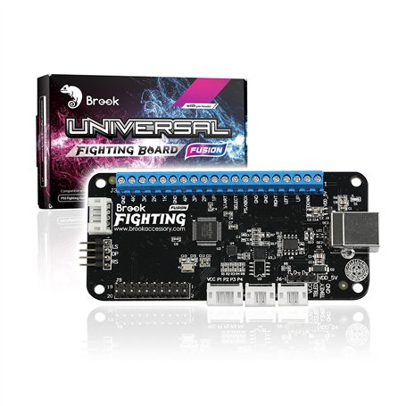 Brook Universal Fighting Board Fusion – Version d'en-tête pré-installée