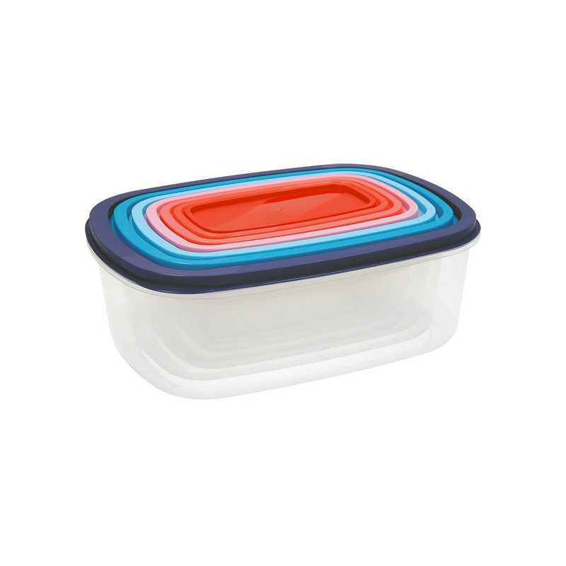 Ensemble de Boîtes à Lunch Quid Habitat (7 pcs) en Plastique