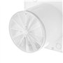 Ø 125mm Clapet Anti-retour pour Ventilateur Mural/Clapet Anti-retour pour Tuyau de Ventilation - Plastique - Blanc